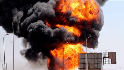 دوي انفجارات متعددة يهز بغداد.. وحريق كبير في معسكر التاجي شمالي العاصمة  