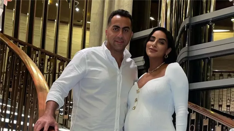 جوري بكر وزوجها