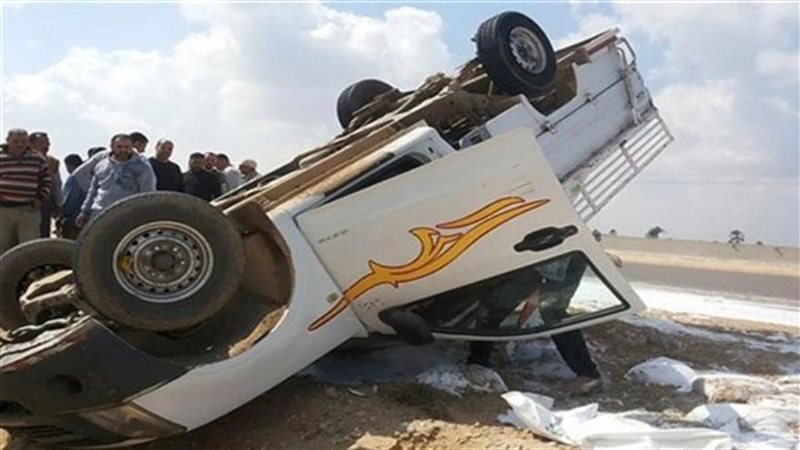 انقلاب سيارة ارشيفية 