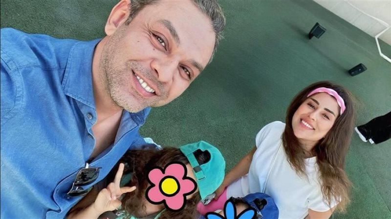 أيتن عامر وطليقها محمد عز العرب