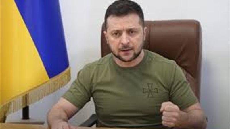 الرئيس الأوكراني فولوديمير زيلينسكي