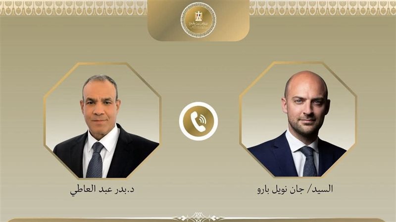 وزير الخارجية ونظيره الفرنسي 