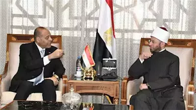 وزيرا الأوقاف والعمل يضعان حجر أساس مسجد السيدة زينب الكبرى برأس غارب