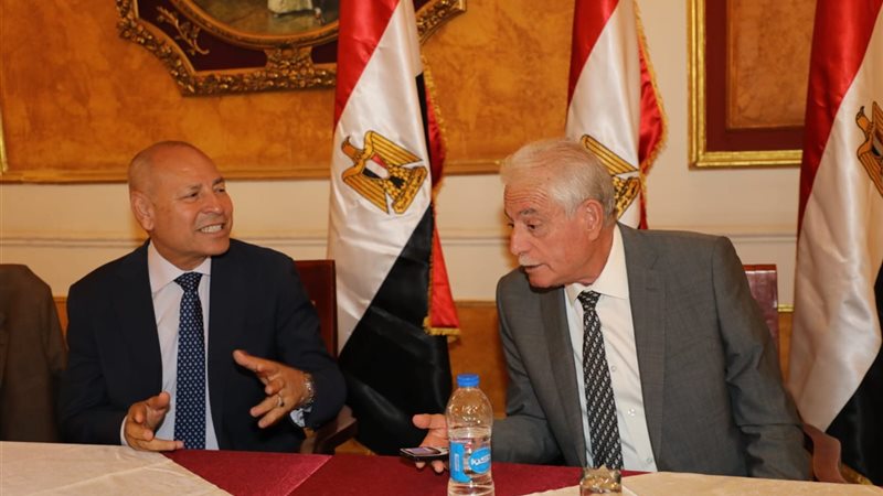 اللواء خالد فودة ومحافظ القاهرة