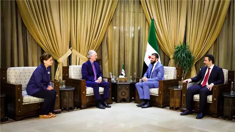 الشرع و بيدرسون