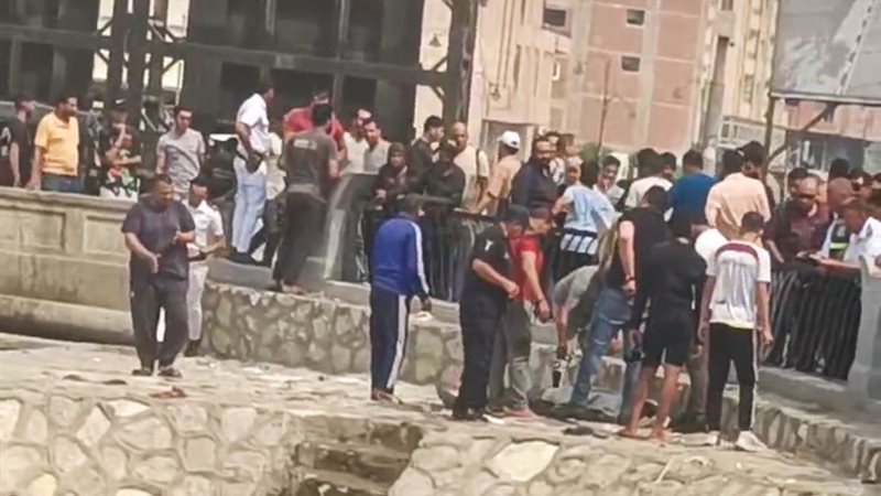 صورة من مكان الحادث