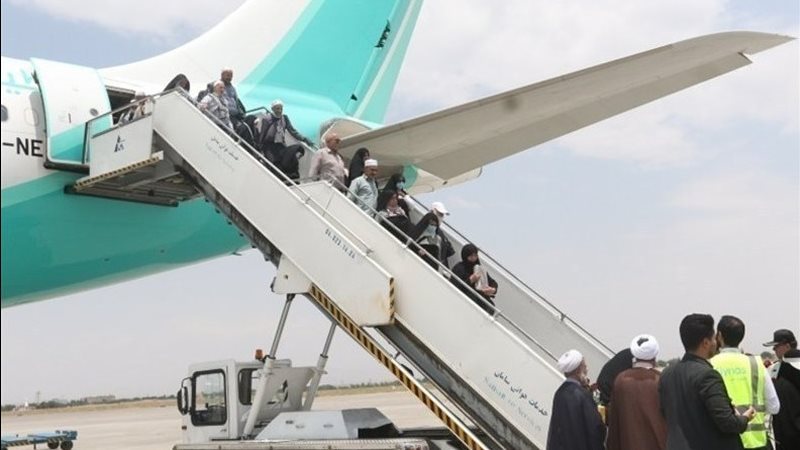 الحجاج الإيرانيين
