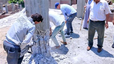 إزالة 27 حالة تعدٍ على أراضي الدولة بسوهاج