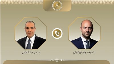 وزير الخارجية يُطلع نظيره الفرنسي على جهود وقف إطلاق النار وإعادة إعمار غزة