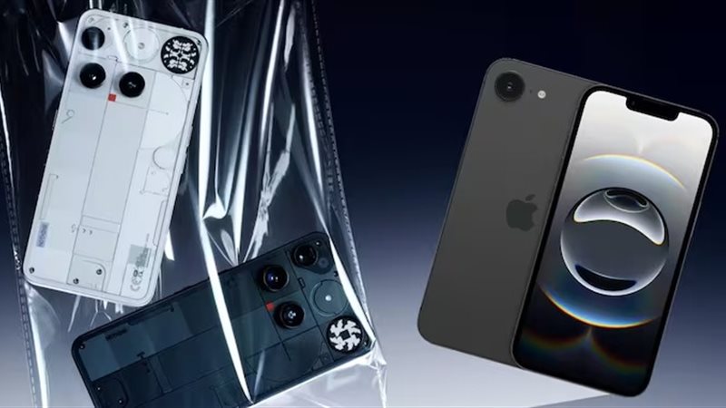 مقارنة بين Nothing Phone 3 وiPhone 16e