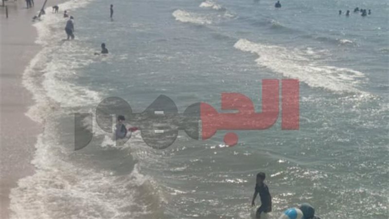 شواطئ رأس البر اليوم