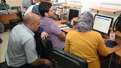 فتح موقع التنسيق الإلكتروني لتسجيل اختبارات القدرات لطلاب الشهادات الفنية