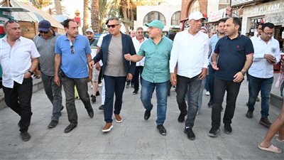 جولة لمحافظ جنوب سيناء ولجنة الإدارة المحلية بـ«دهب» لمتابعة الحالة السياحية