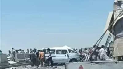 «الصحة» توجه كافة أشكال الدعم لمصابي حادث الطريق الإقليمي بمنشاة القناطر