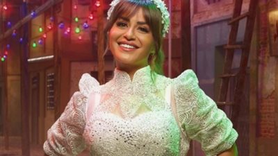 منة فضالي بفستان الزفاف على أفيش «صوابع زينب»