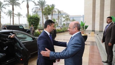 وزير العدل يبحث مع نظيره العراقى تعزيز  التعاون القضائى بين القاهرة وبغداد