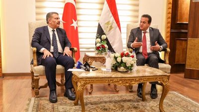 وزير الصحة التركي يزور مصر لتفقد الخدمات الطبية المقدمة لمصابي فلسطين
