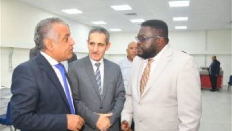محافظ الغربية ووفد جمعية رجال الأعمال الافارقة