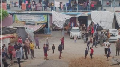 مجزرة الفاخورة.. الاحتلال يسقط عشرات الشهداء بين اللاجئين في غزة