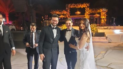 بحضور عزيز الشافعي.. الموزع الموسيقي «تميم» يحتفل بزفافه