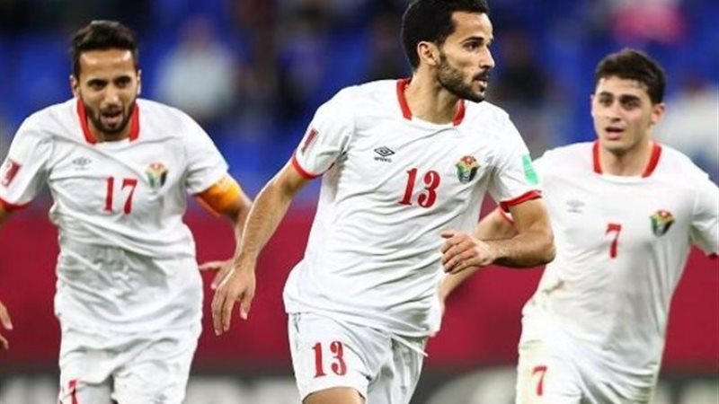 لاعبو المنتخب الأردنى