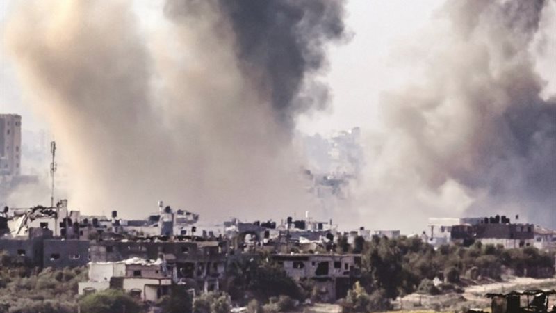 قصف غزة