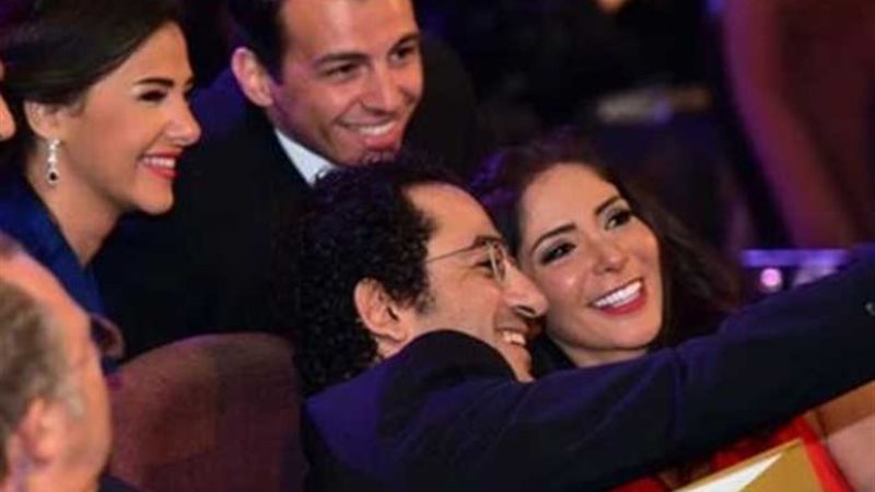 أحمد حلمي ومنى زكي