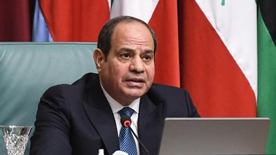 الرئيس السيسي: مصر تقف ضد أى محاولات لتهجير الفلسطينيين