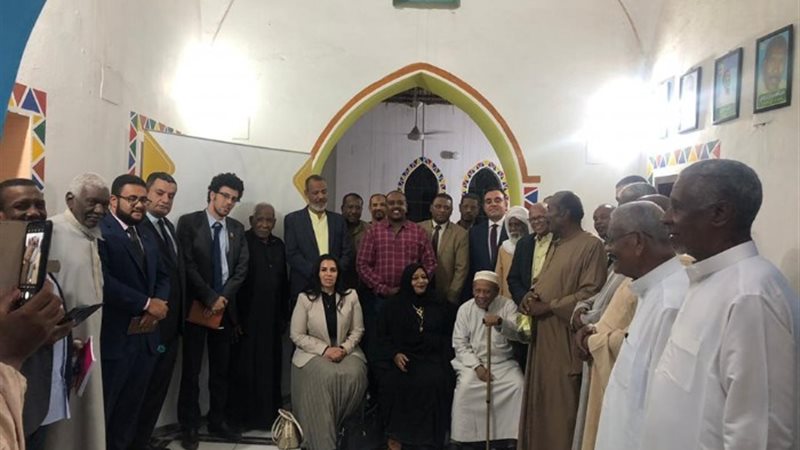 جانب من لقاء التنسيقية بأهالي النوبة