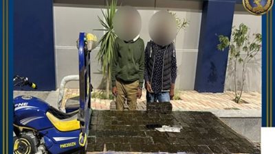 ضبط 210 طربة حشيش بحوزة تاجرى مخدرات بمرسى مطروح