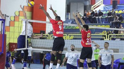 موعد مباراة الأهلي والشمس في دوري الطائرة