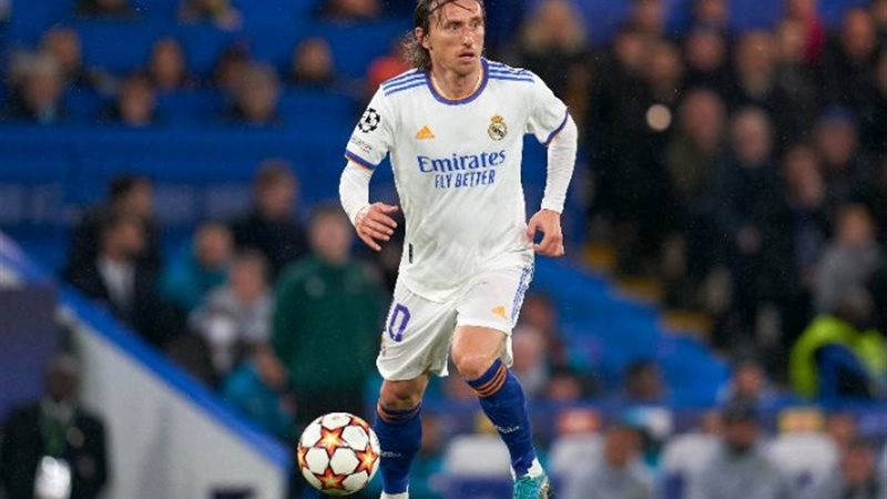 لوكا مودريتش لاعب ريال مدريد