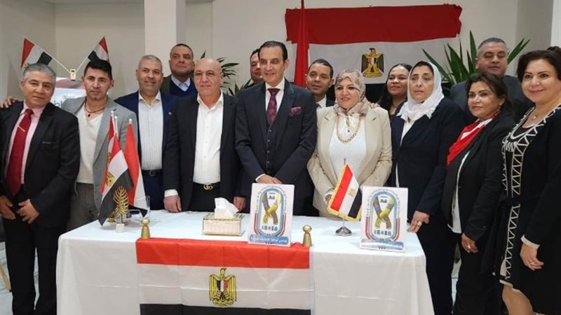 جانب من لقاءات الجاليات المصرية بالخارج