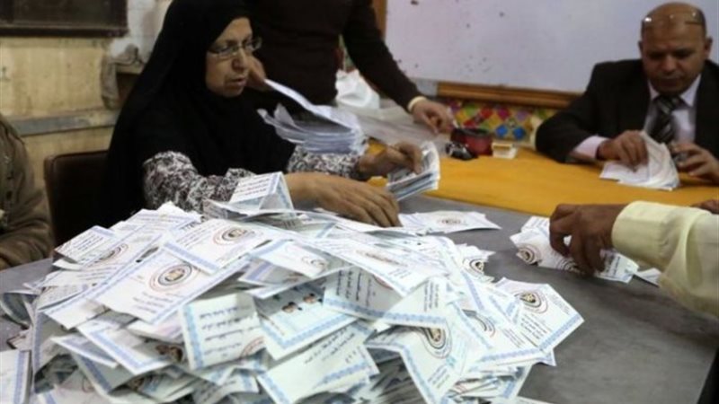 فرز الأصوات الانتخابية
