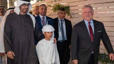 العاهل الأردنى يؤكد اعتزازه بتنظيم الإمارات مؤتمر المناخ