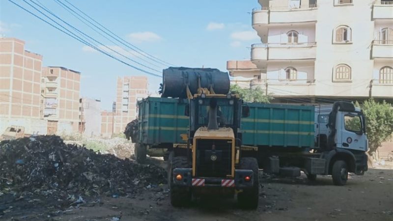 أعمال نظافة بالدقهلية