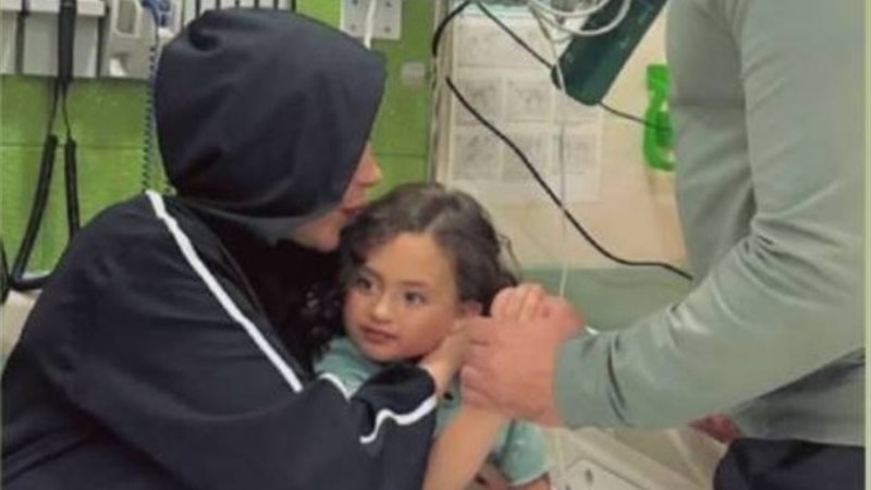 إصابة ابنة البلوجر خلود بمرض كاواساكي