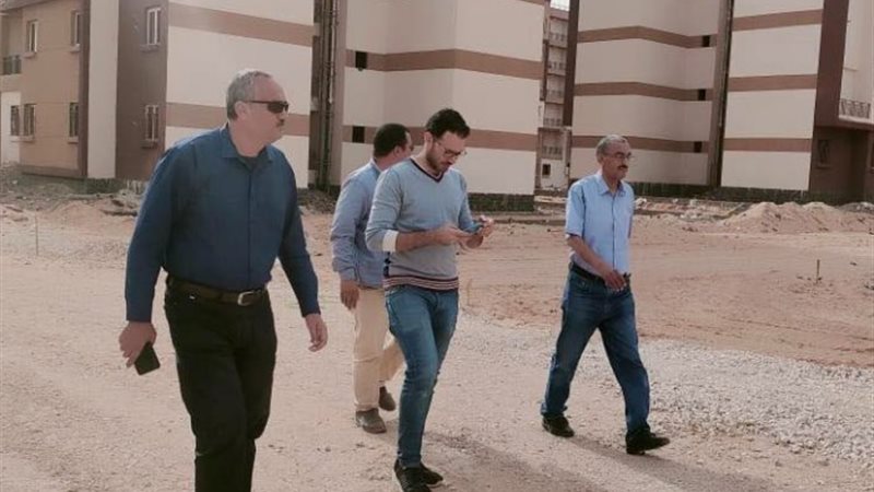 تفقد مشروع وحدات سكن كل المصريين