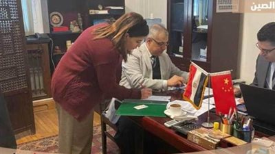 توافد الجالية المصرية في الصين على صناديق الاقتراع بآخر أيام للتصويت