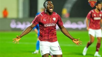 برباعية سيراميكا يكتسح إنبي في الدوري المصري