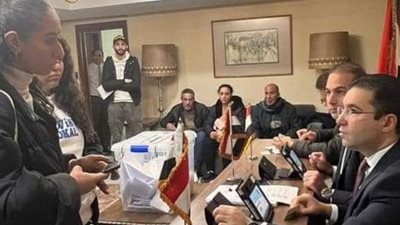 استمرار توافد المصريين في إسبانيا للإدلاء بأصواتهم بالانتخابات الرئاسية