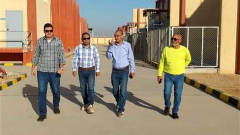 جولة تفقدية بالمحطة