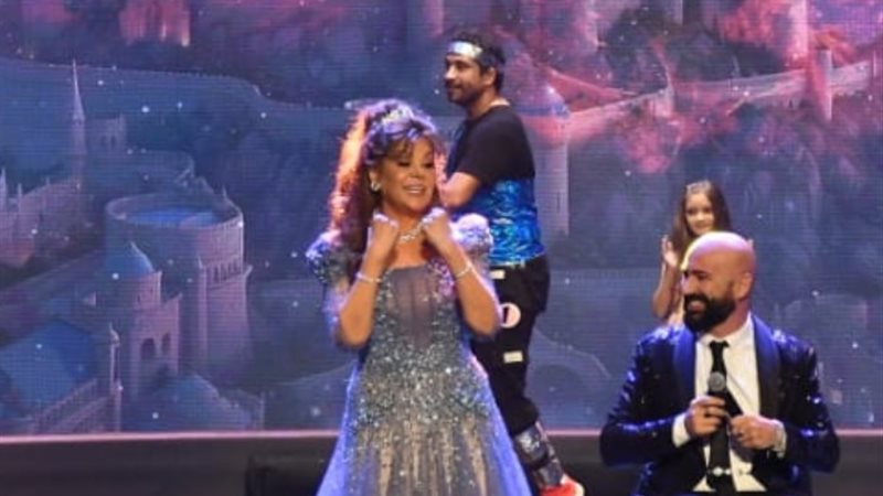 صفاء أبو السعود خلال الحفل