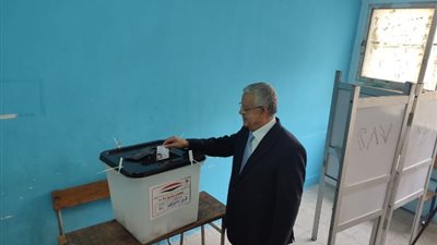 رئيس مجلس النواب يدلي بصوته في الانتخابات الرئاسية