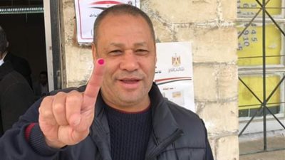 بالصور.. ضياء السيد يُدلي بصوته في الانتخابات الرئاسية