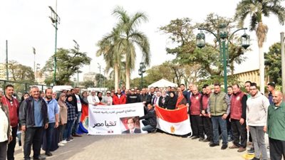 بدء فترة الراحة  لمدة ساعة بجميع اللجان الانتخابية