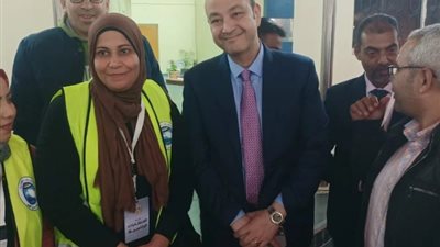 عمرو أديب يدلى بصوته في الانتخابات الرئاسية
