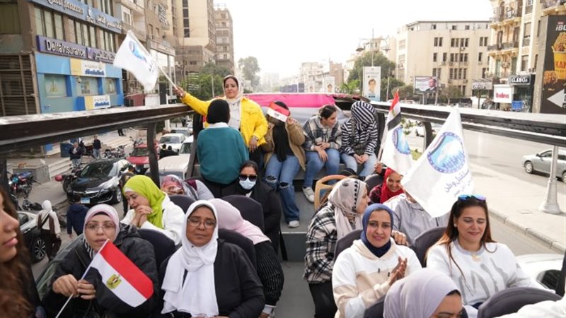 نساء مصر يشاركن في الانتخابات الرئاسية