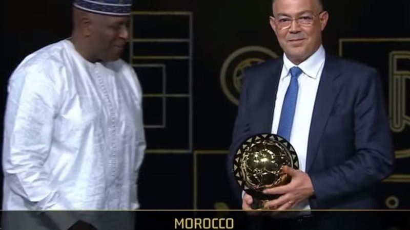 المغرب أفضل منتخب في قارة إفريقيا لعام 2023