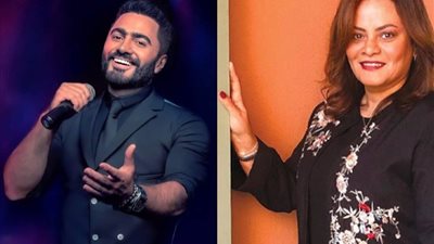 تامر حسني يرد على رفض المخرجة كاملة أبو ذكري العمل معه